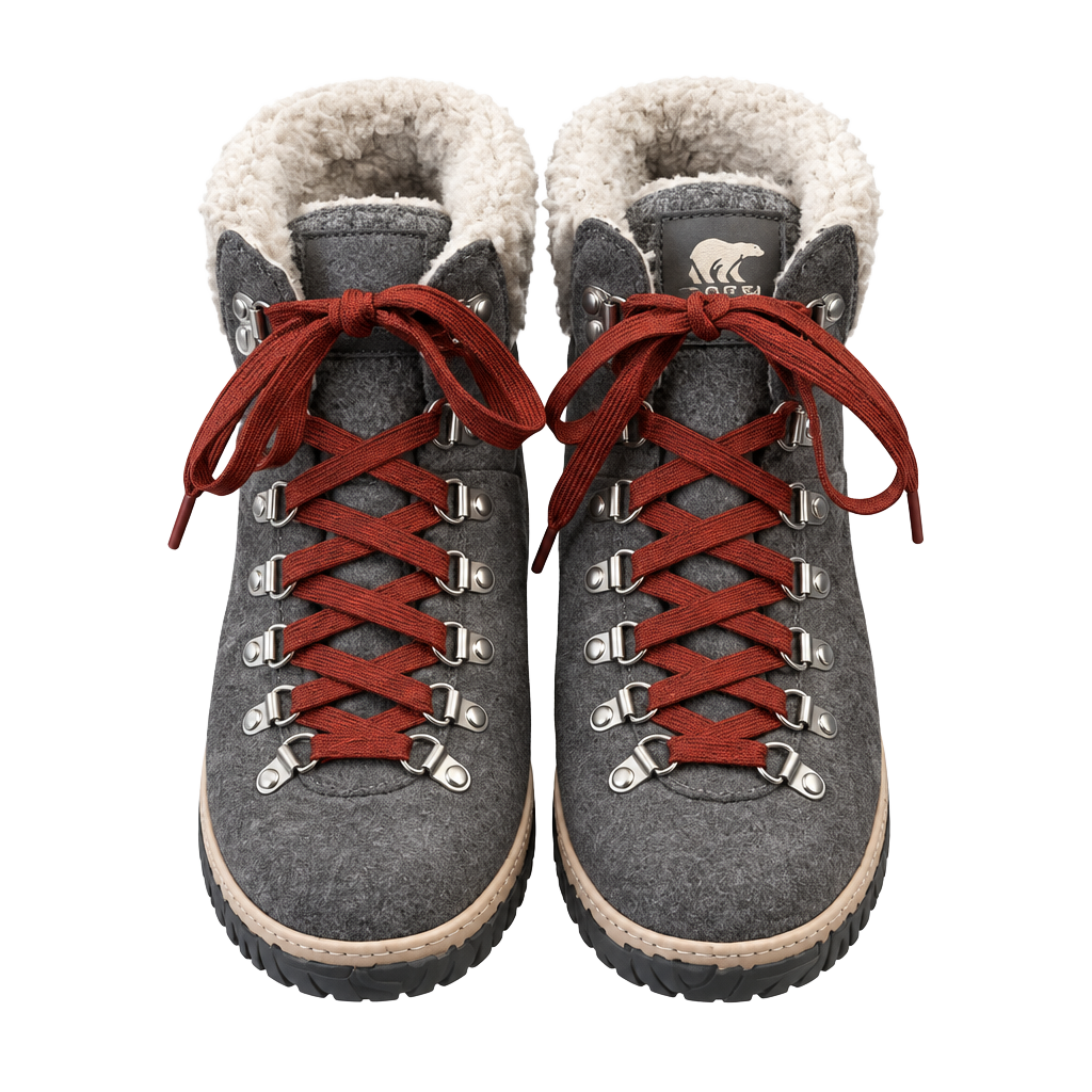 Sorel Out 'N About Plus Conquest Boots Size 8.5 Gray Quarry 1