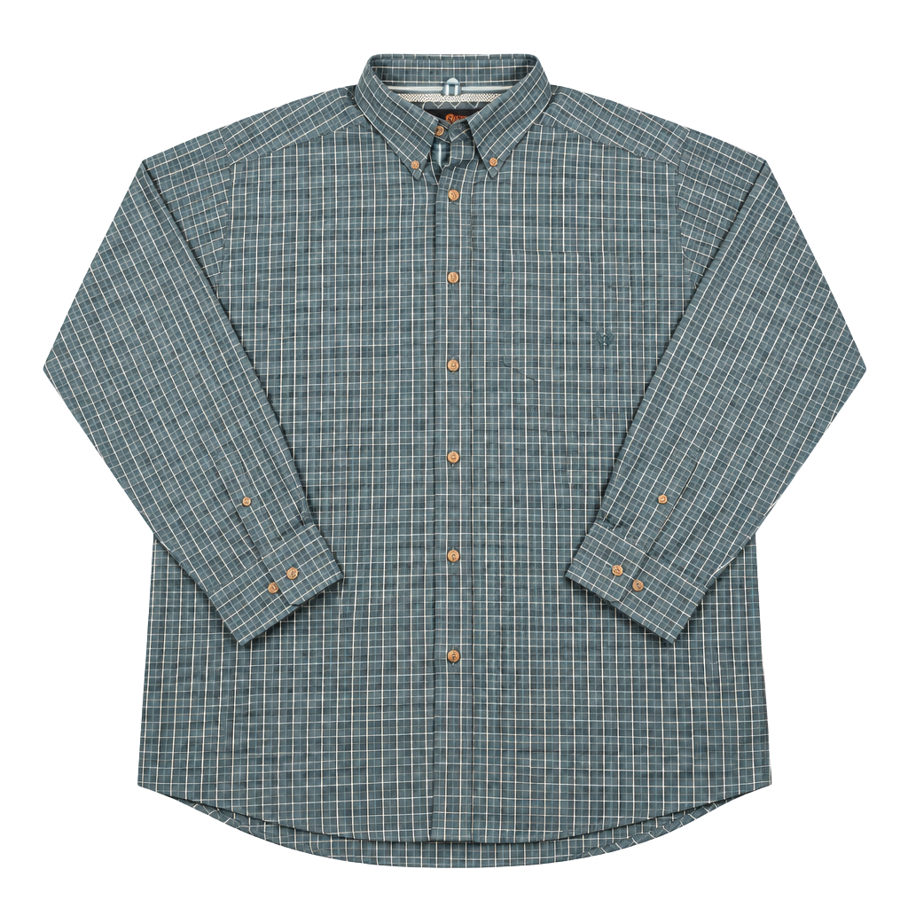 Ariat Pro Series Long Sleeve Button Down Shirt Size L Plaid 1
