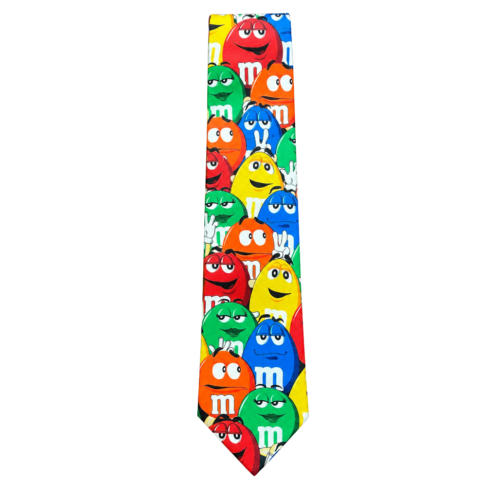 Ralph Marlin M&M's Characters All Over Large Tie Multi Color 1