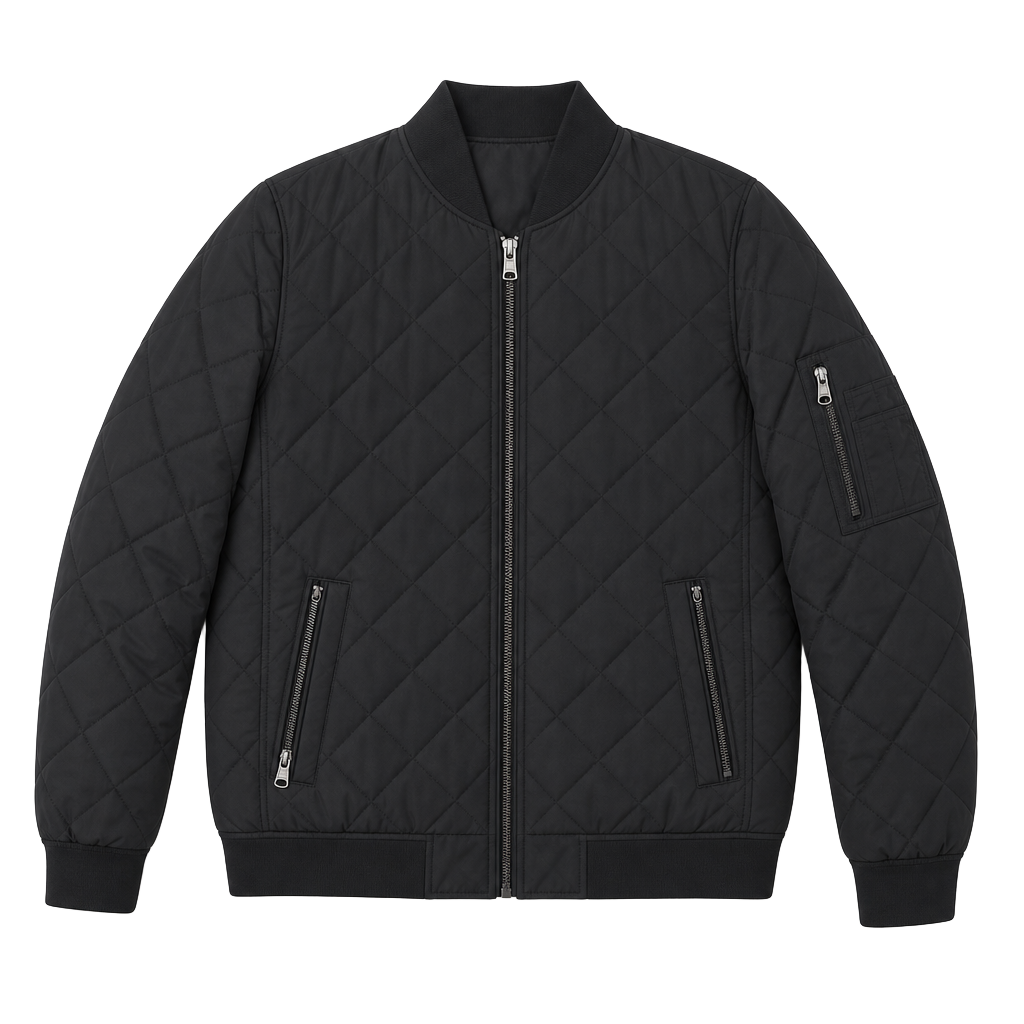 Calvin Klein Men's Quilted Bomber Jacket 1
