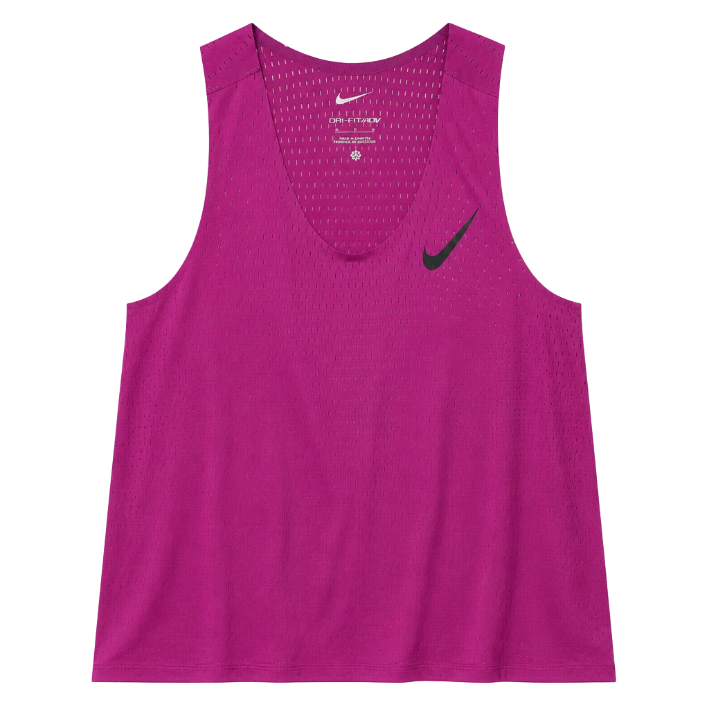 Nike Dri-FIT ADV Running Singlet Tank Top Purple Size M 1