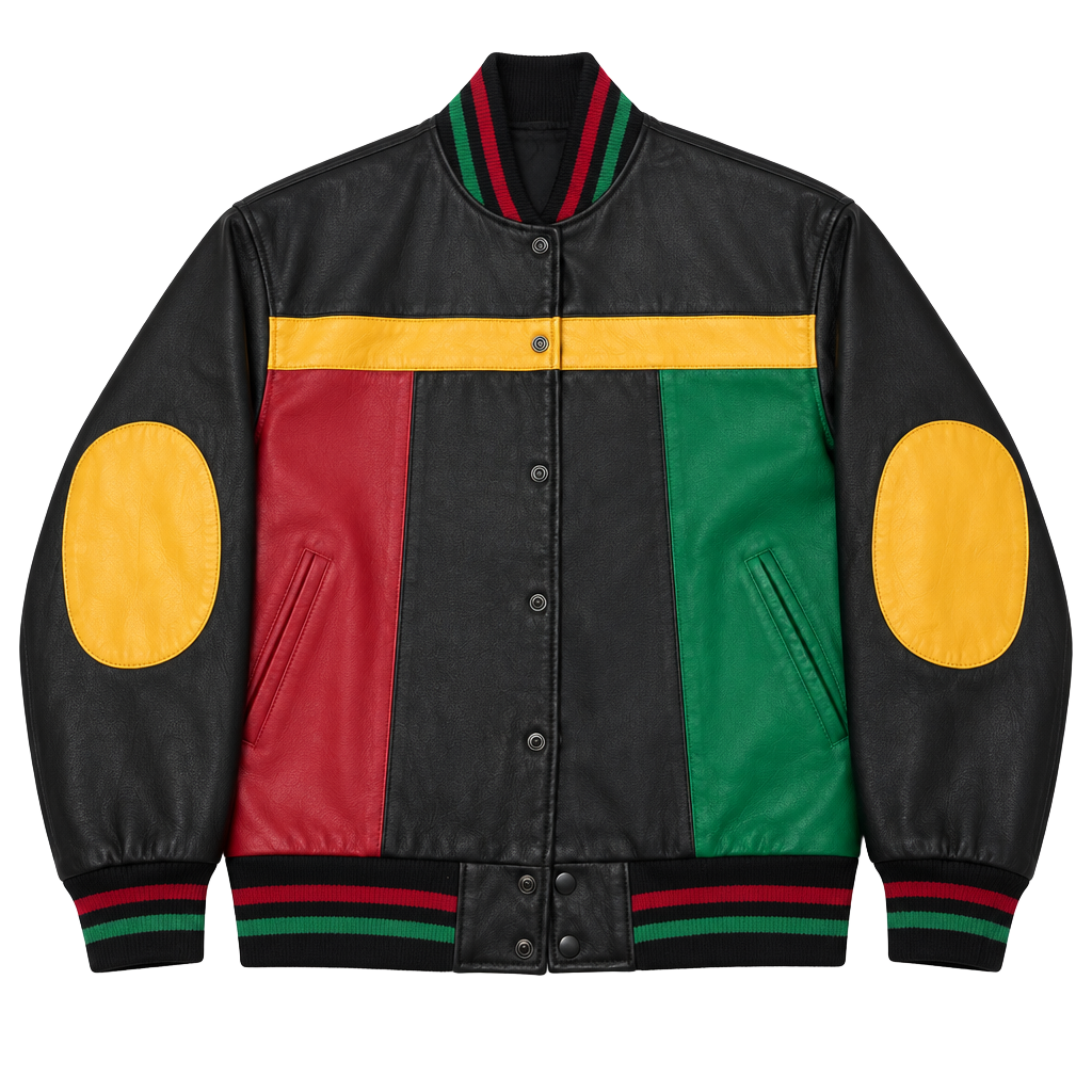 Vintage Leather Jacket Black 1
