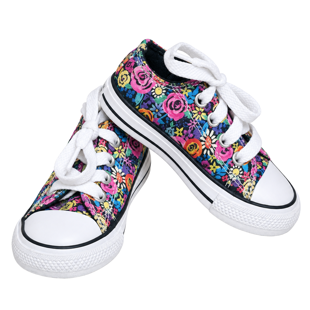 Converse Chuck Taylor All Star Toddler Floral Sneakers Multicolored 1