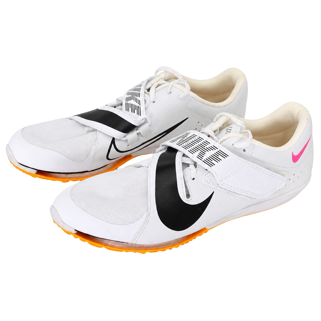 Nike Air Zoom Long Jump Elite White Black Orange Spikes 1