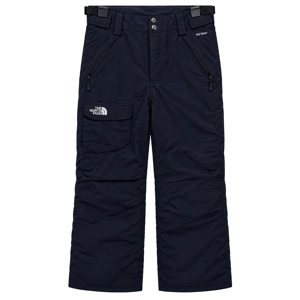 The North Face HyVent Snow Pants Size M 10/12 Black Waterproof Ski 1