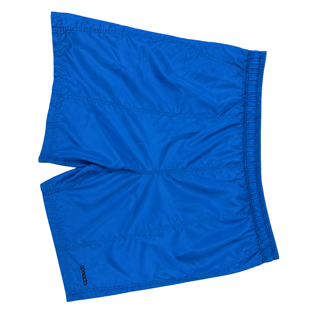 Speedo Men's Blue Nylon Swim Trunks with Mesh Lining 1