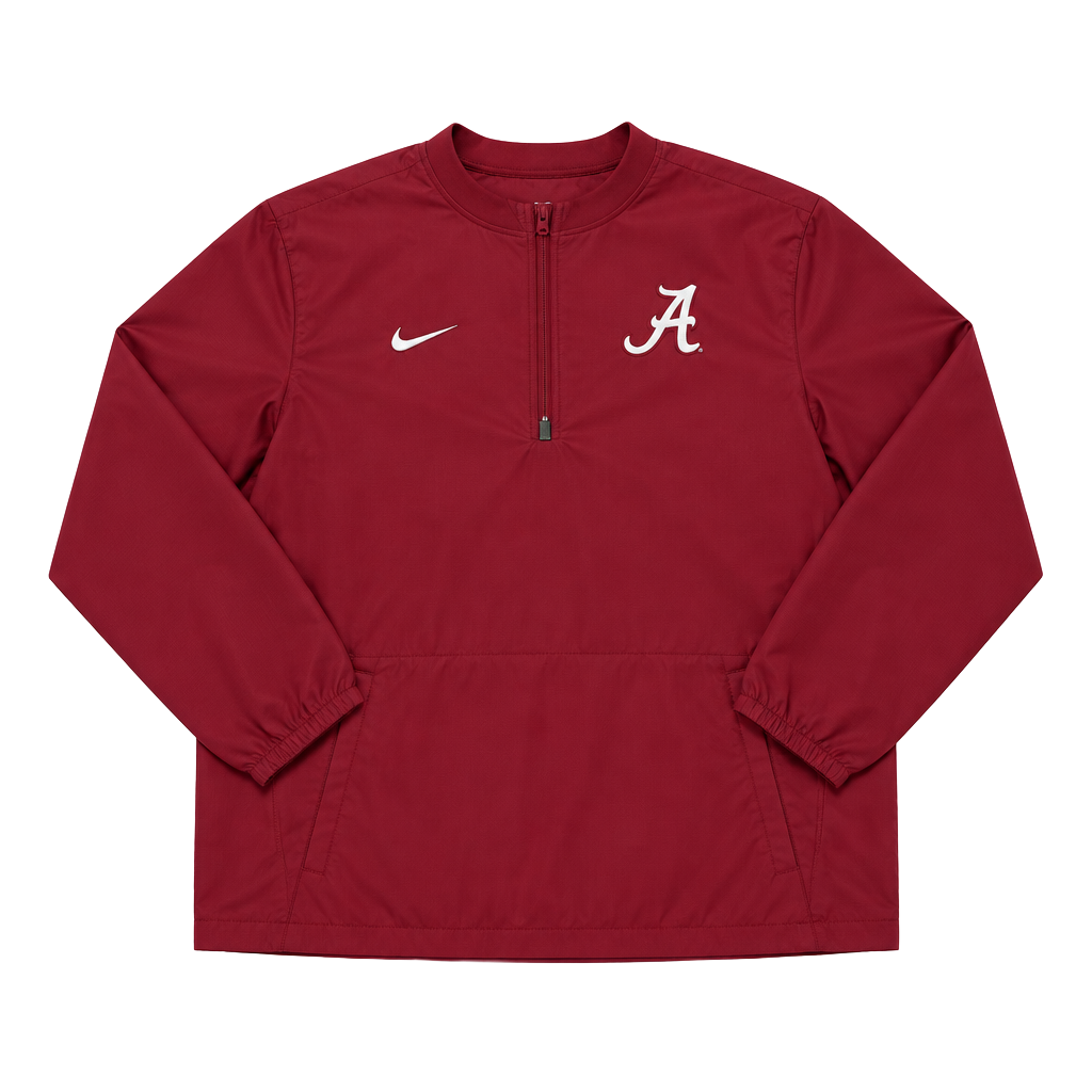 Nike Crimson Men's Alabama Pullover Windbreaker 1