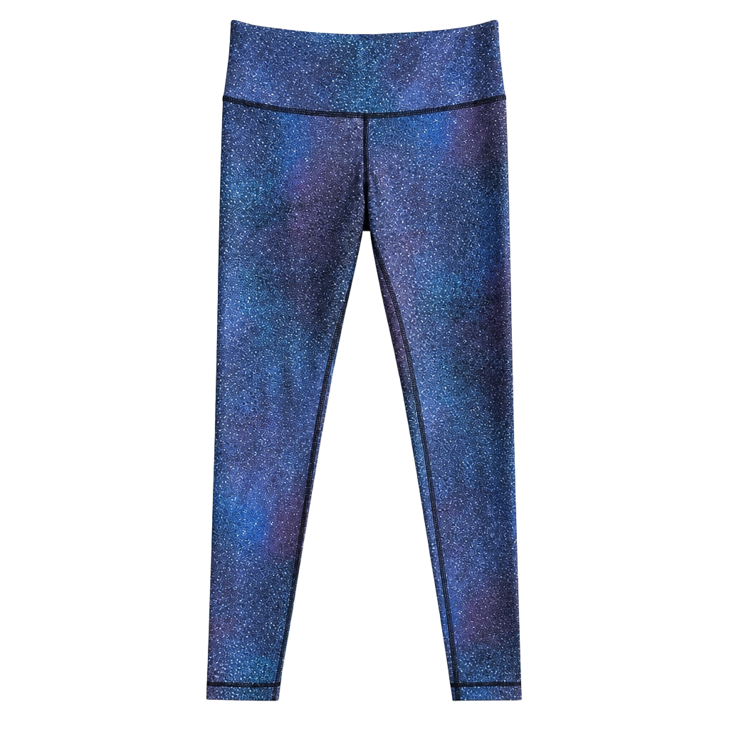lululemon blue print leggings like new! 1