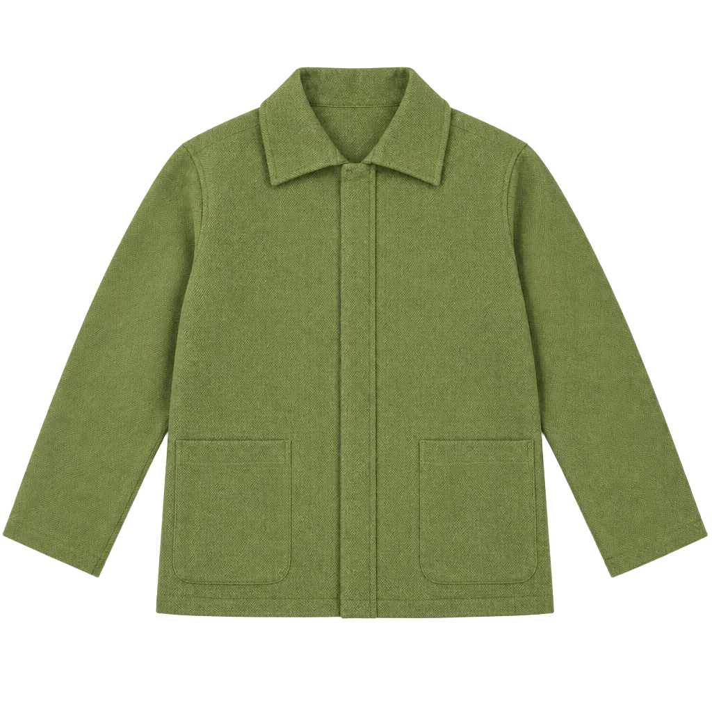 Tribeca Studio Wool Jacket Size 6 Green Blend 1