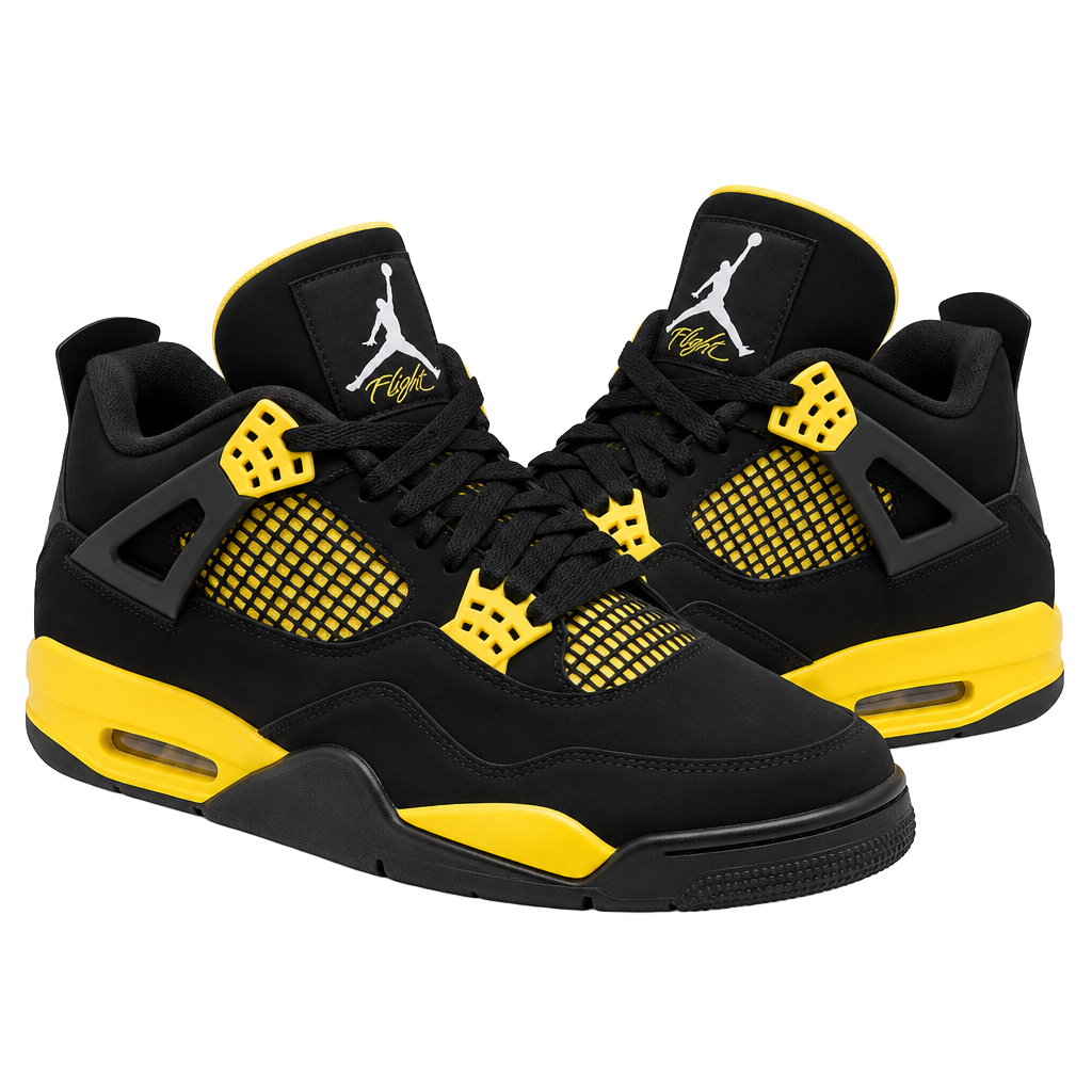 Nike Air Jordan 4 Retro Size 9.5 Tour Yellow Thunder 1