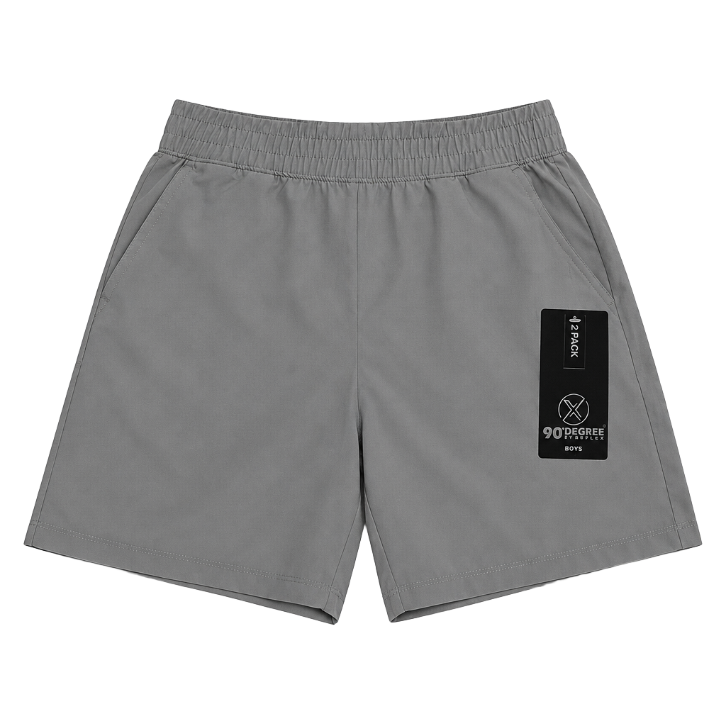 90 Degree By Reflex Woven Full Speed Running Short M/10 Gray 1
