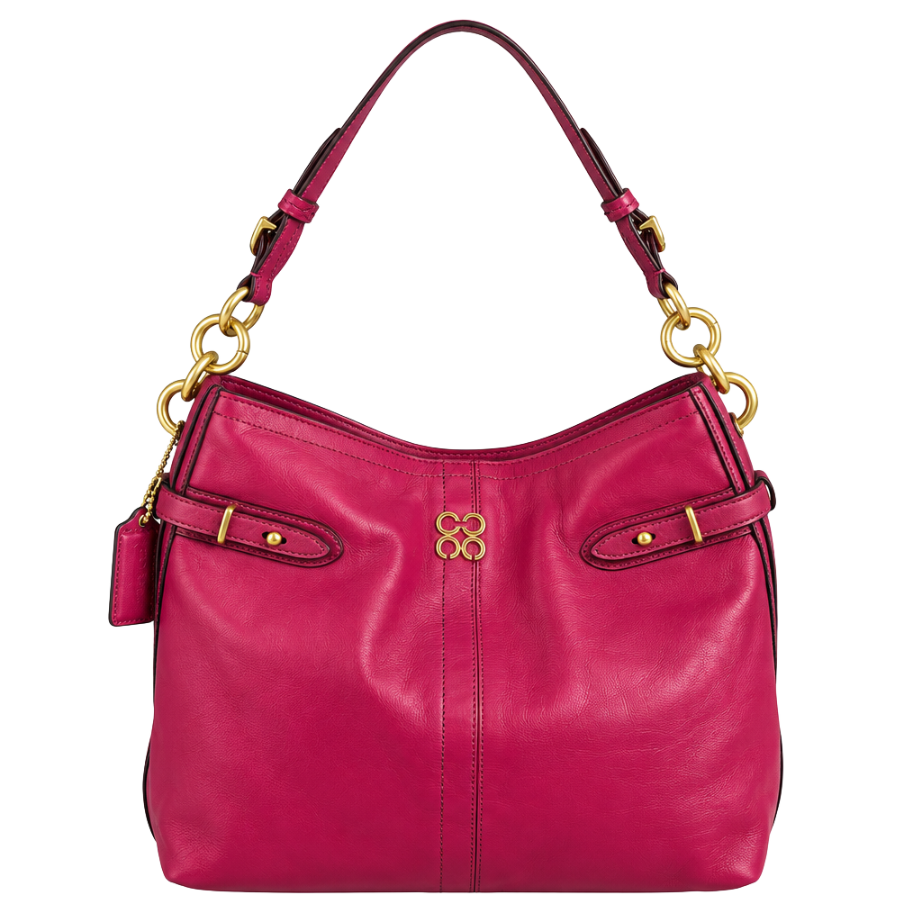 Coach Colette Plum Leather Hobo Bag 16413 1