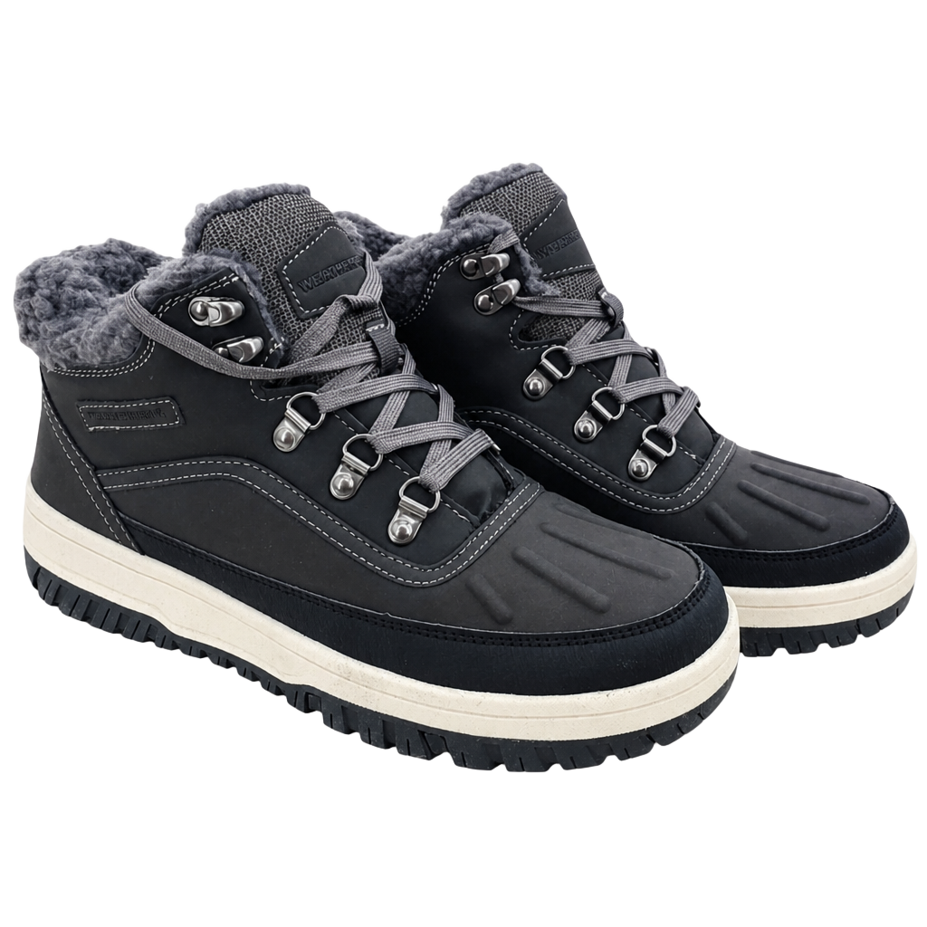 NWT Weatherproof Landon Men’s Suede Sneaker Boots – Grey – Size 13 1