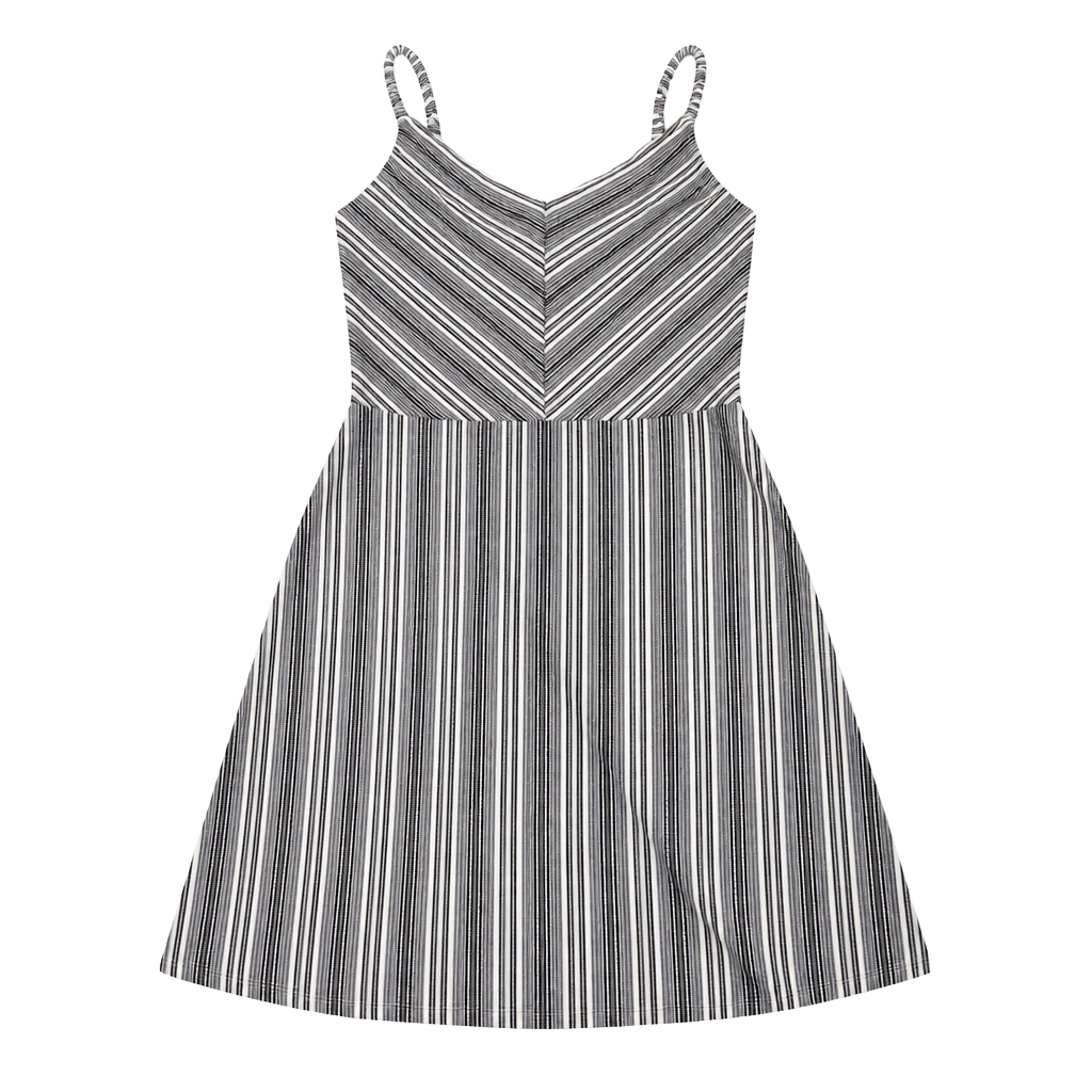 Universal Thread Dress Black With Stripes Womens Size M 1