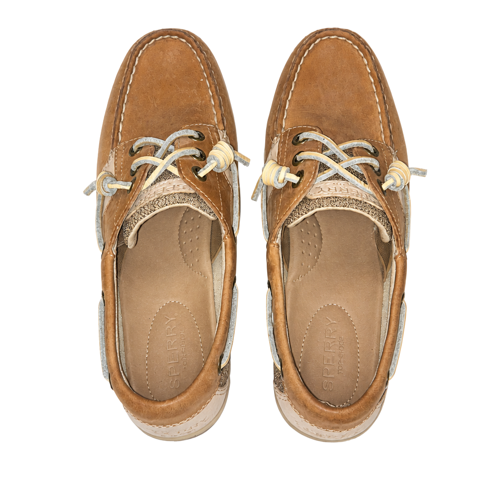 Sperry Top-Sider Women's Rosefish Leather and Mesh 3-Eye Boat Shoes 1
