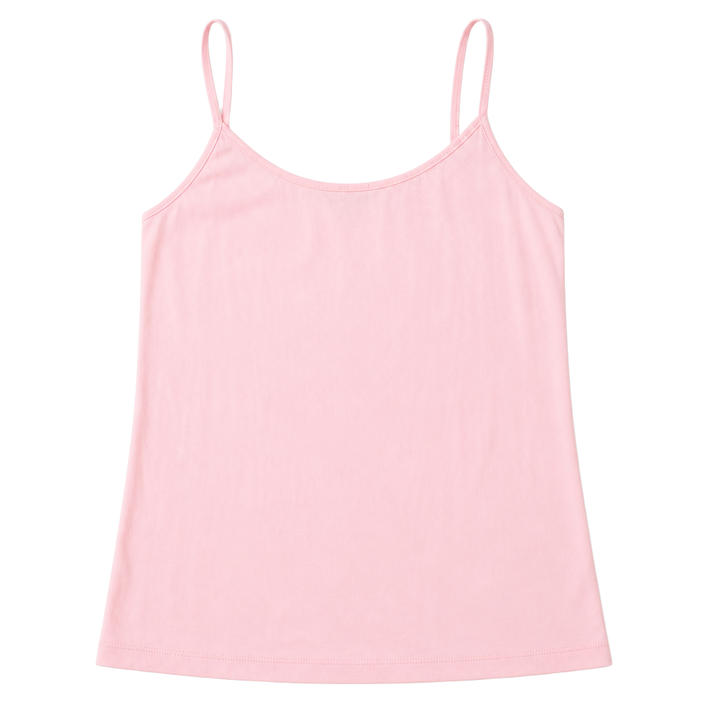 Time and Tru Women's Light Pink Spaghetti Strap Cami Tank Top, Size XS (0-2) 1
