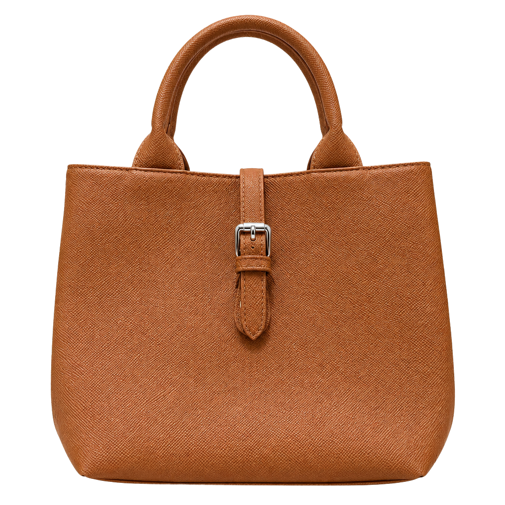 Bostanten Satchel Bag Brown Vegan Leather Crossbody Handbag 1