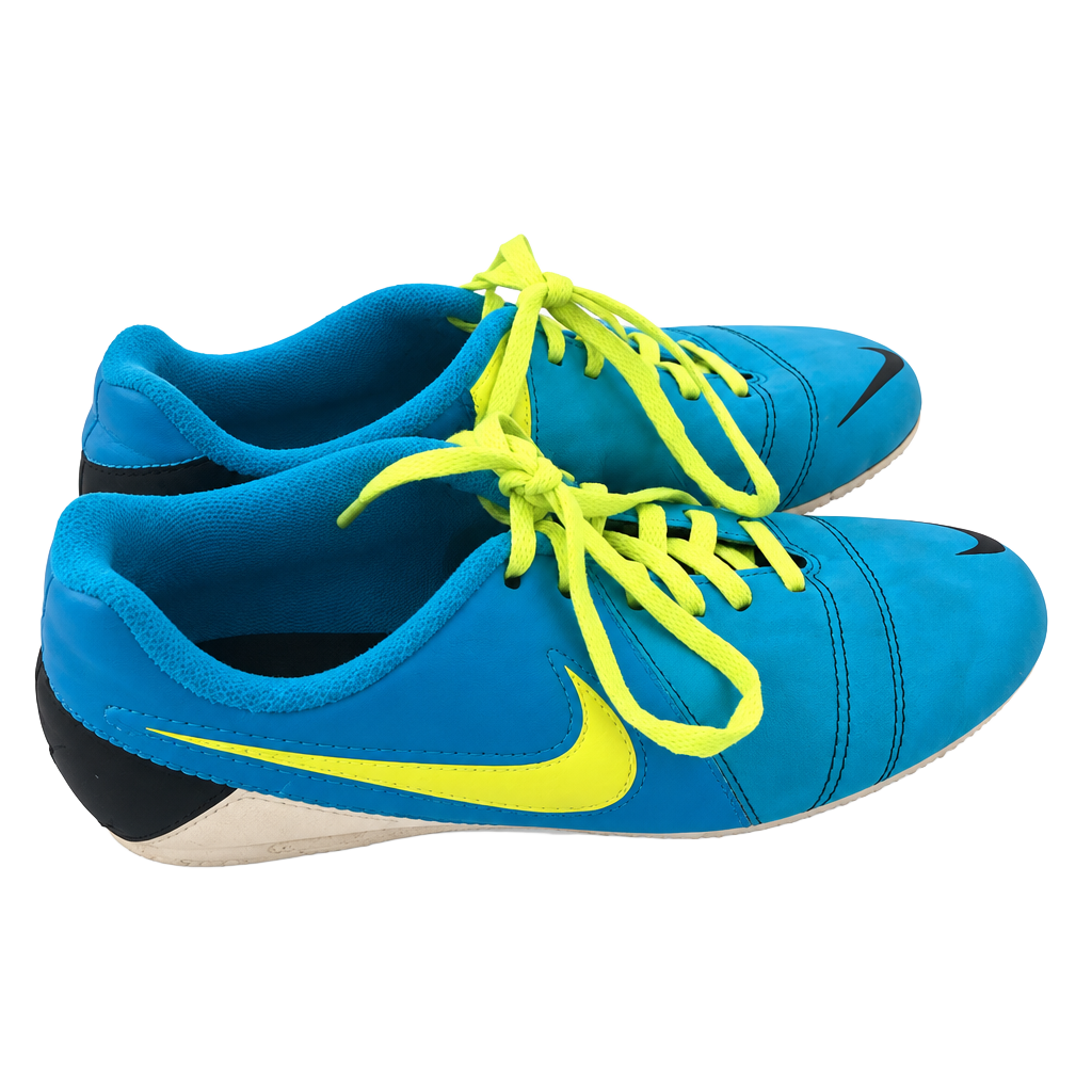 Nike CTR360 Maestri FG Size 1Y Blue Yellow Soccer Cleats Boots 1