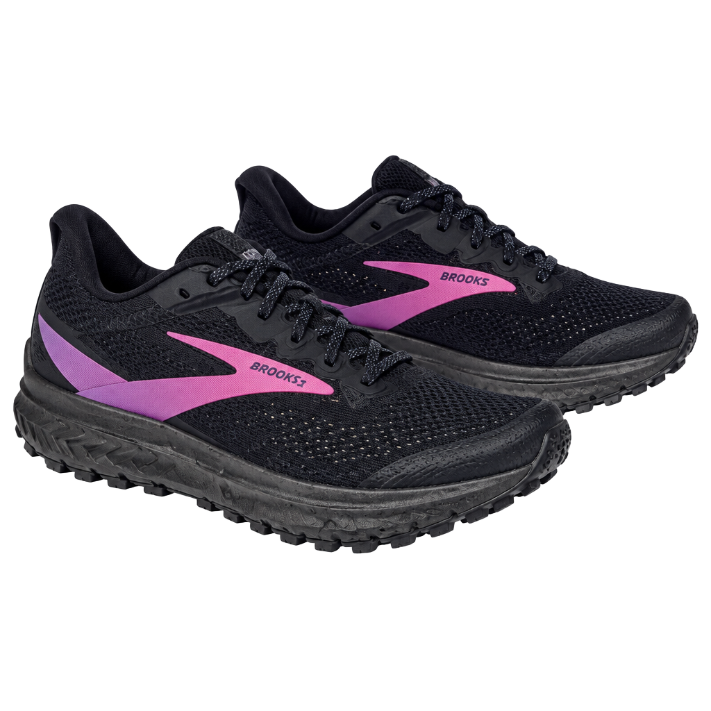 Brooks Revel 5 Size 10 Black Purple Running Shoes 1