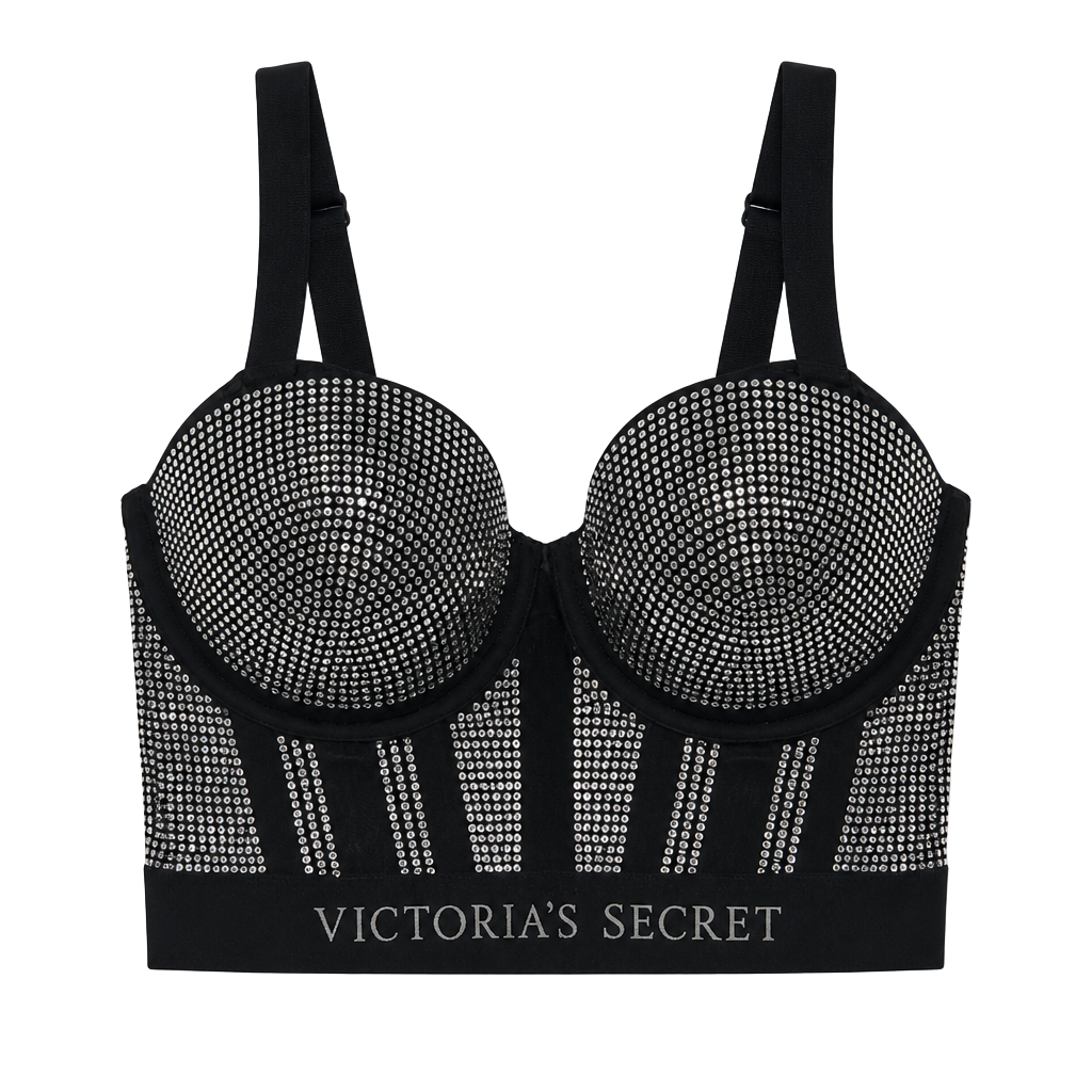 Victoria's Secret X Balmain Swarovski Limited Edition Bra Size 36C 1