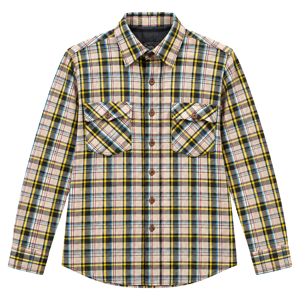 Vintage 80s JCPenney The Men's Shop Flannel Shirt Size XL Plaid Button Down 1