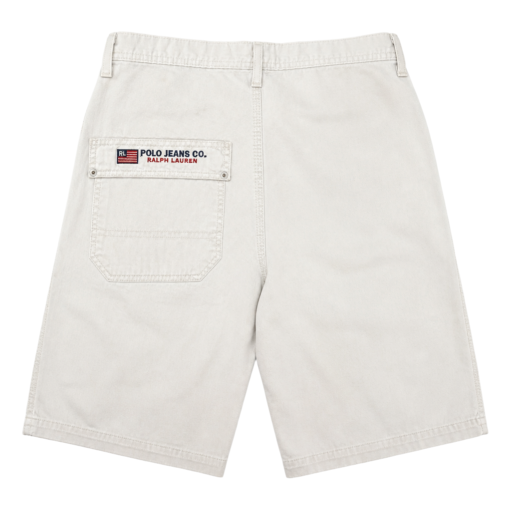 Polo Jeans Co. Ralph Lauren Carpenter Pants Cream Utility Workwear 1