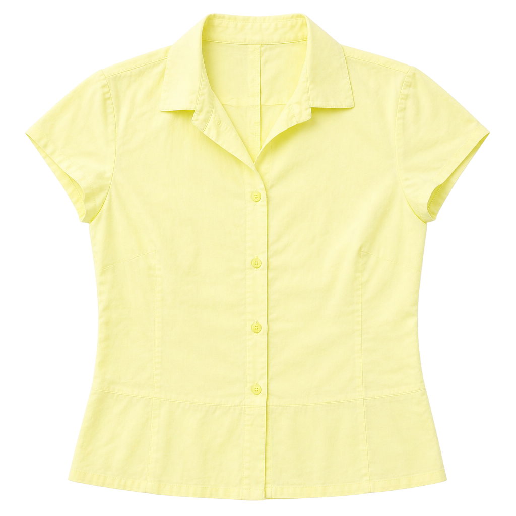Vintage Yellow Fiorlini International Blouse 1