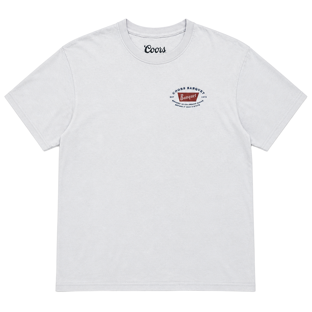 Coors Banquet Beer Official Licensed Graphic T-Shirt 1