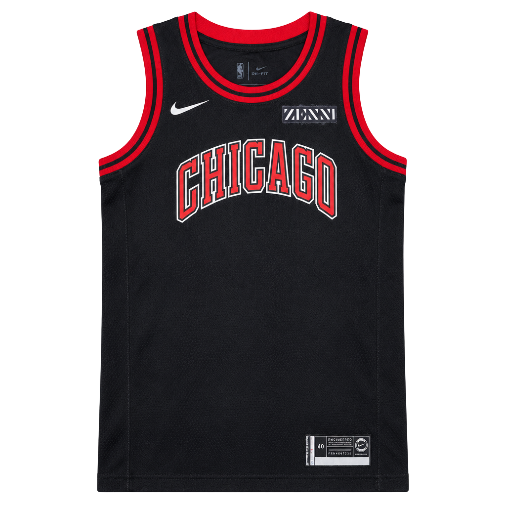 Nike Chicago Bulls Jersey Size 40 Black 1