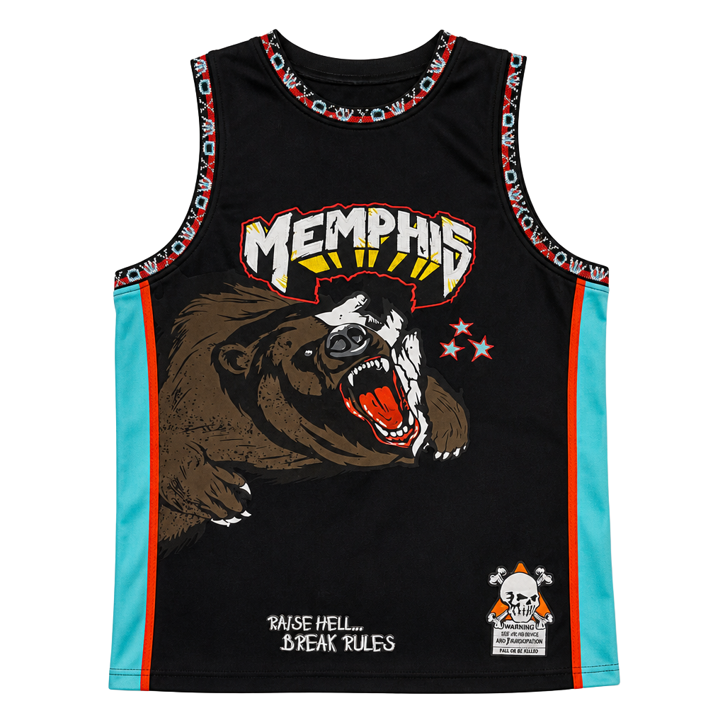Brand X Memphis Basketball Jersey Size youth XL Morant 12 1