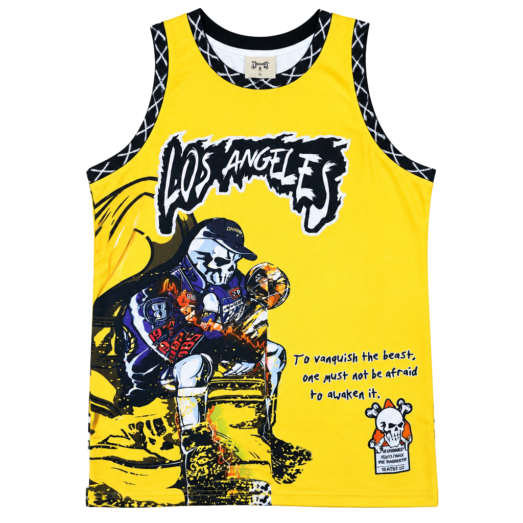 Brand Los Angeles Bryant 8 Basketball Jersey Size M 1