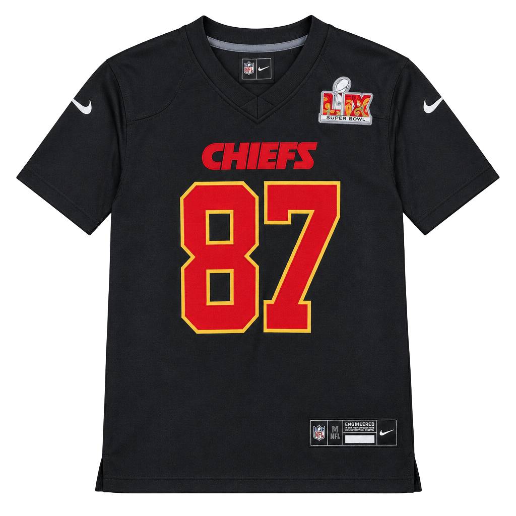 Nike Kansas City Chiefs Super Bowl LVIII Jersey Size M 1
