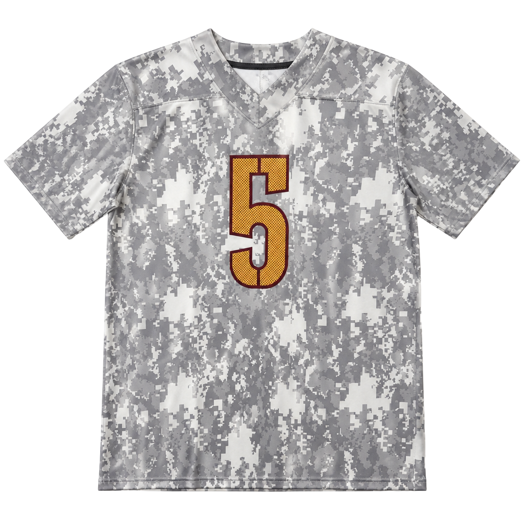 Washington Commanders Daniels Jersey Size M Camo 1