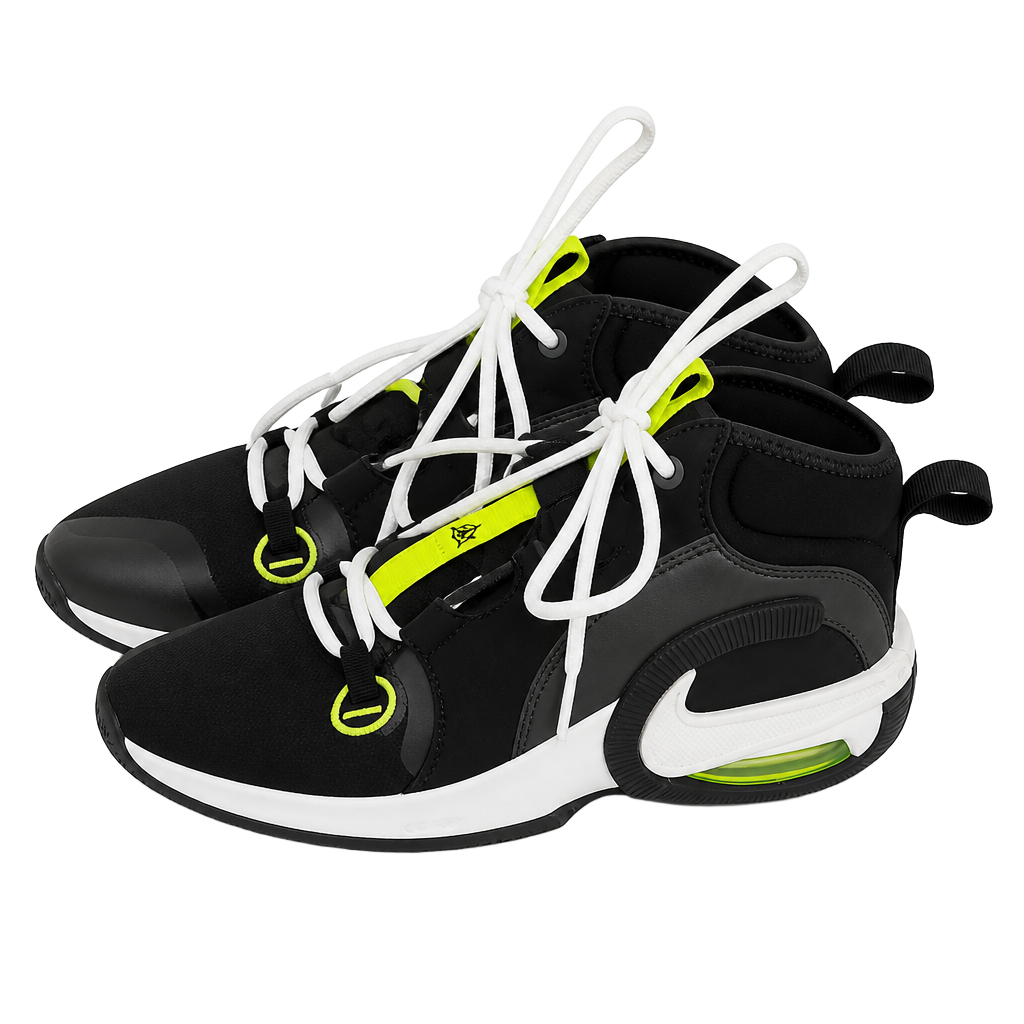 Nike Air Zoom Crossover 2 Basketball Shoes – Youth 6Y – Black Volt 1