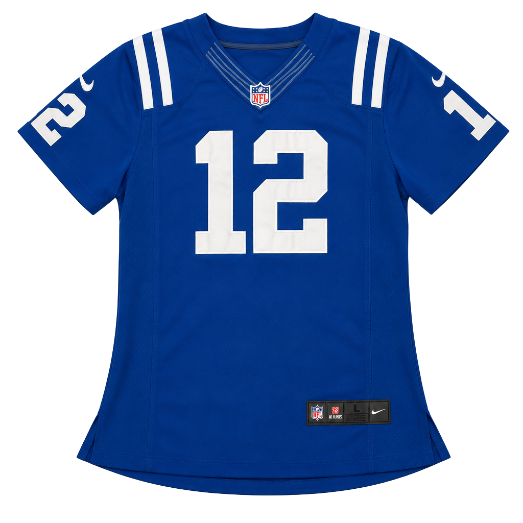 Nike Indianapolis Colts Andrew Luck 12 Jersey Blue Stitched NFL Football Youth medium 1
