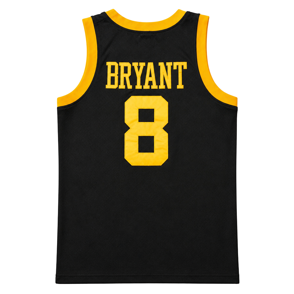 Nike Kobe Bryant Los Angeles Lakers Rewind #8 Jersey Size M Black 1