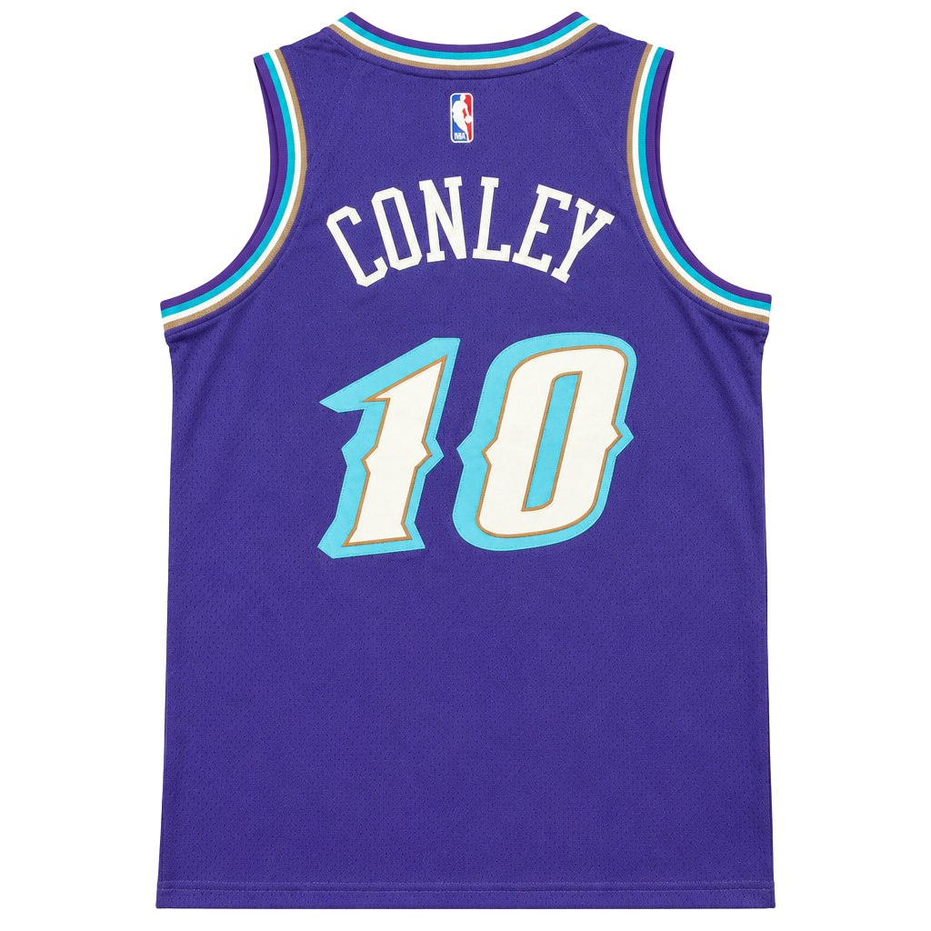 Nike Utah Jazz Mike Conley #10 Size 40 Purple Swingman Jersey 1