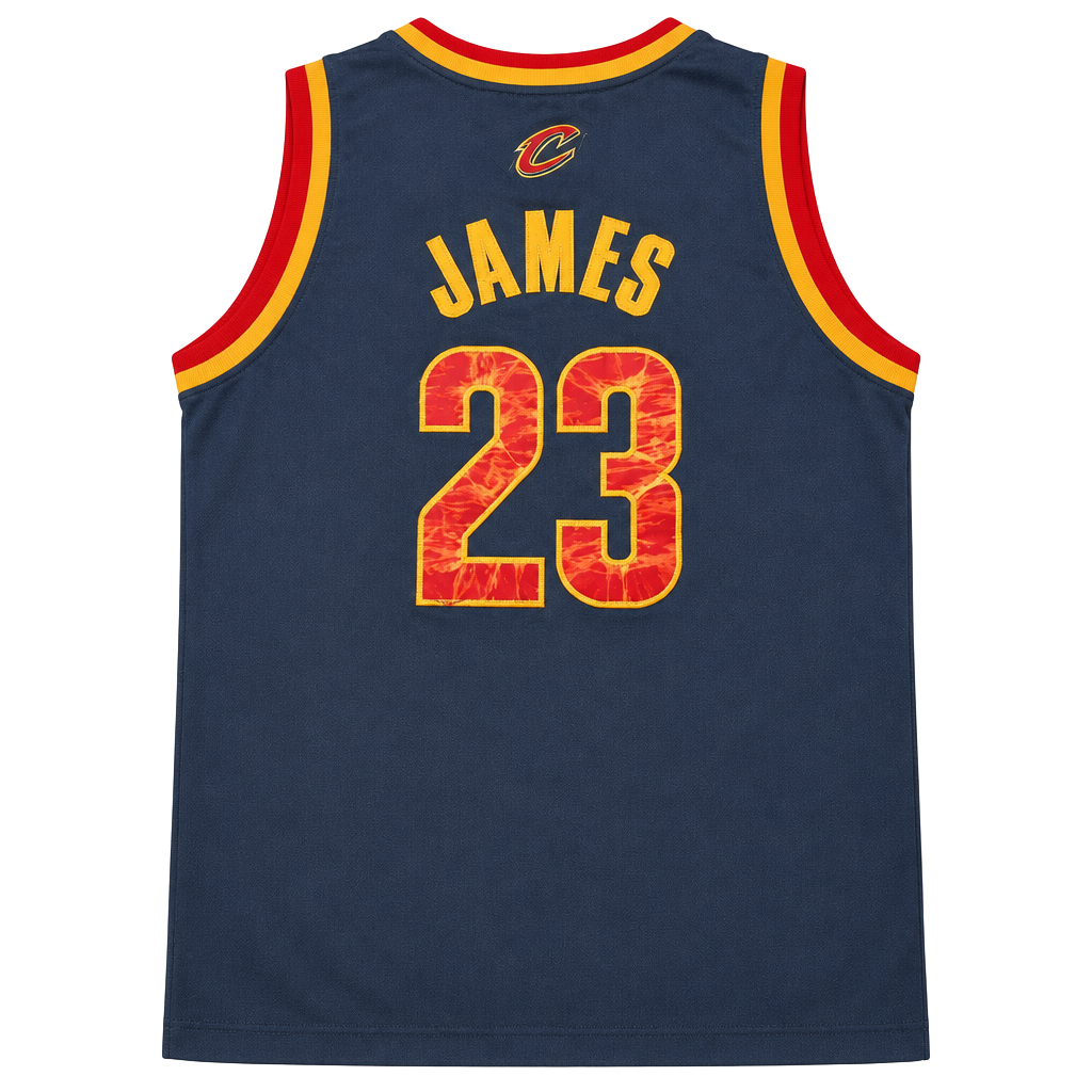 Adidas LeBron James Cleveland Cavaliers Jersey Size M Blue #23 1