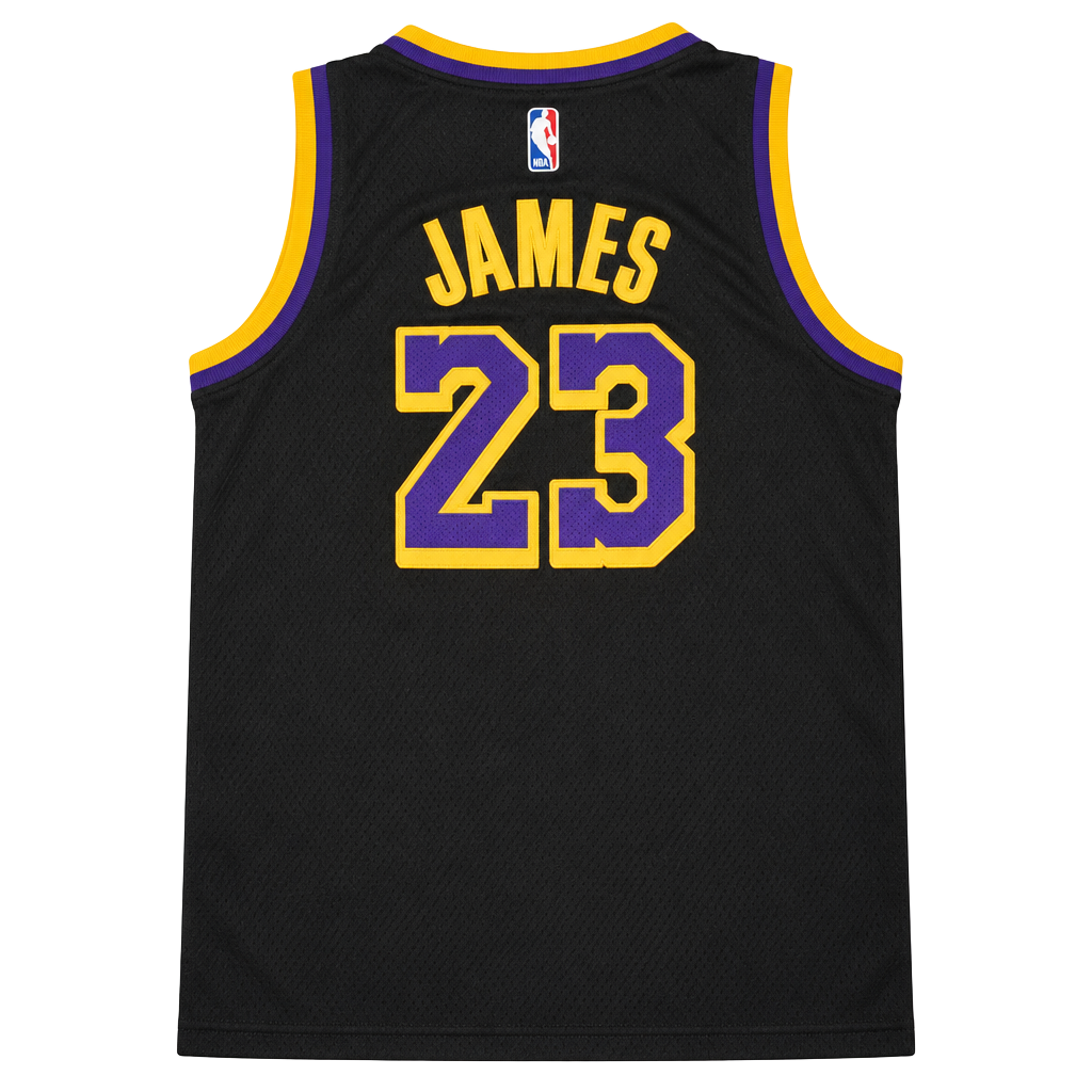 Nike LeBron James Los Angeles Lakers Jersey Size 54 Black 1