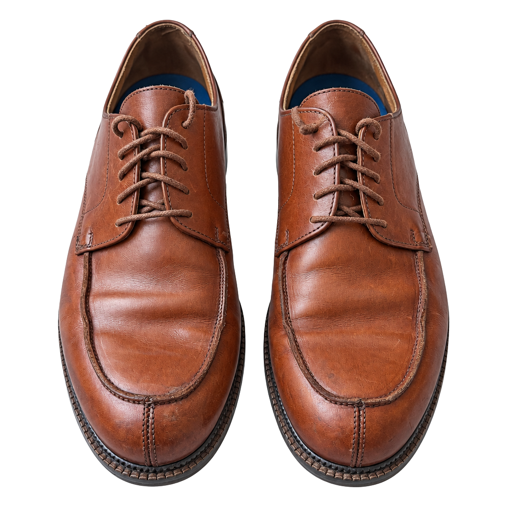 Johnston & Murphy Brown Leather Dress Oxford Shoes 20-5100 1