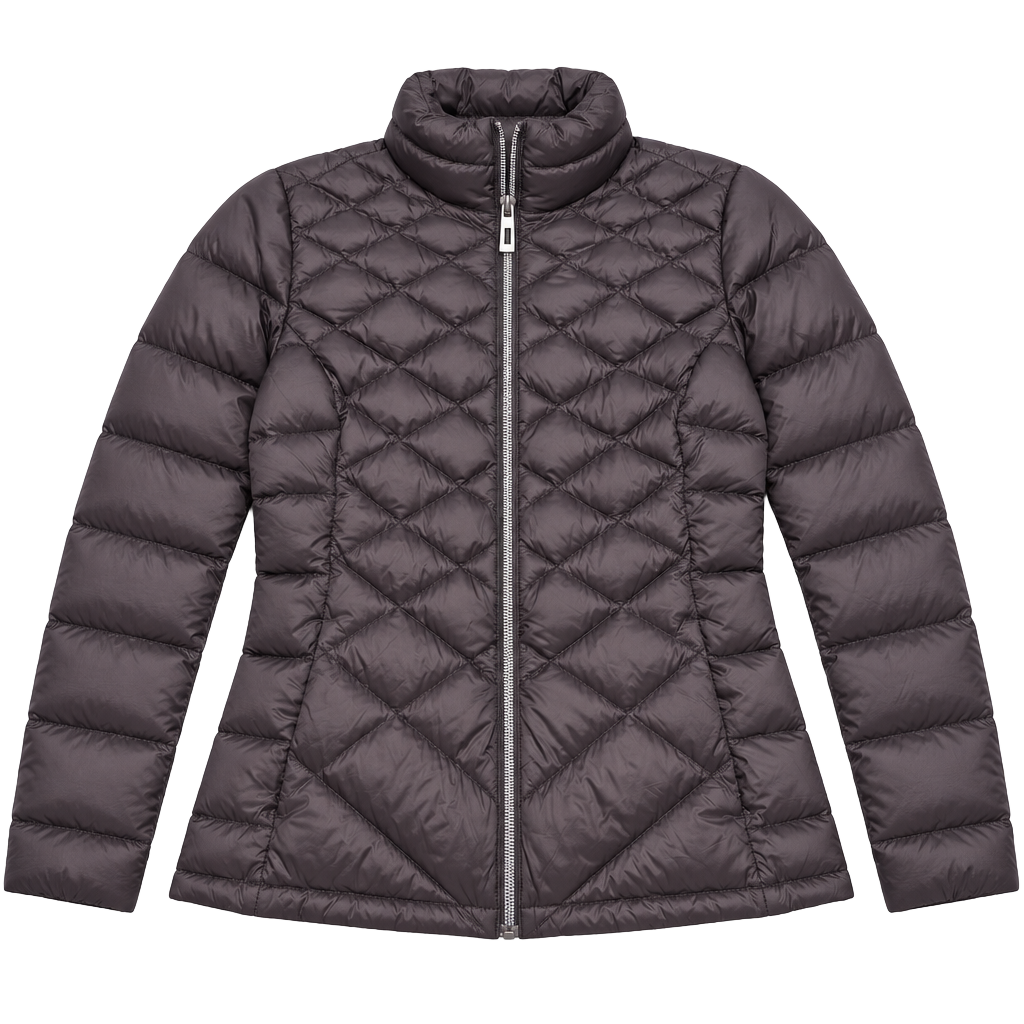 Lucy Puffer Jacket Size S Black Quilted Goose Down Women’s 1