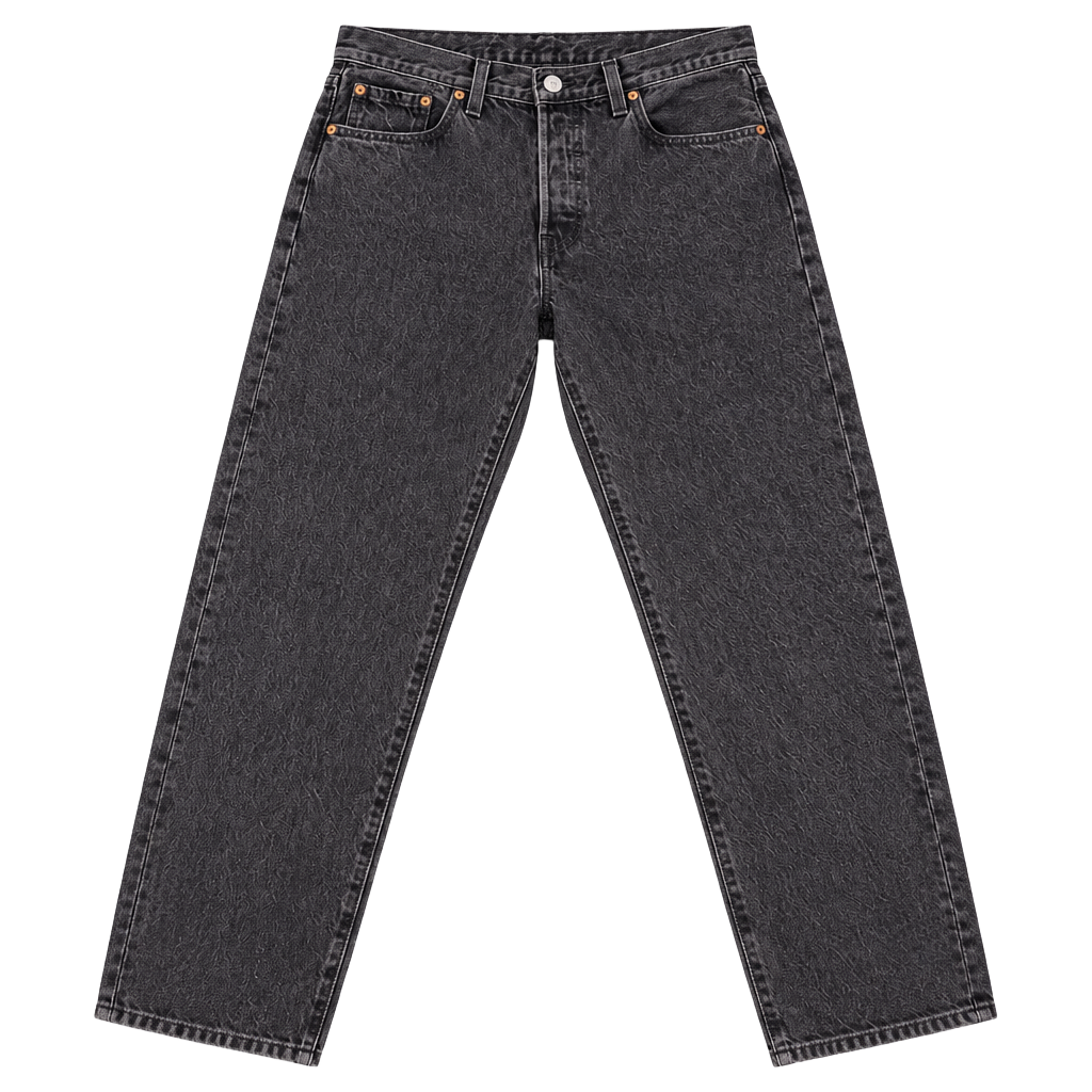 Levi's 501 Black Denim Jeans size 28/26 1