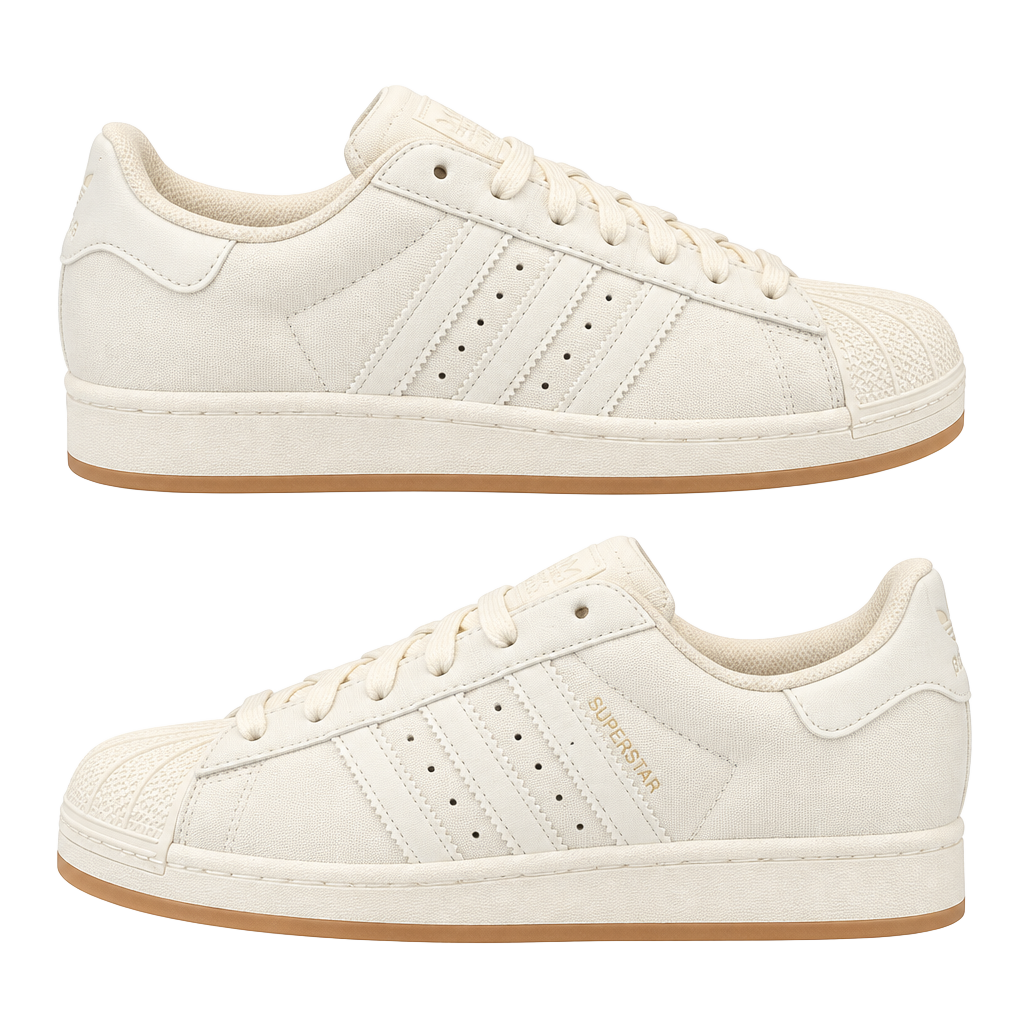Adidas Superstar Messi Size M7/W8 White Sneakers With Box 1