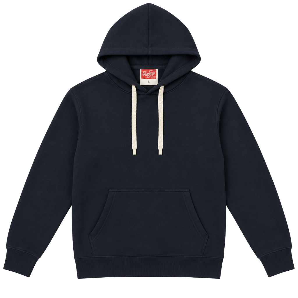 Rawlings Jacket Nation Hoodie Size Large Blue USA Graphic 1