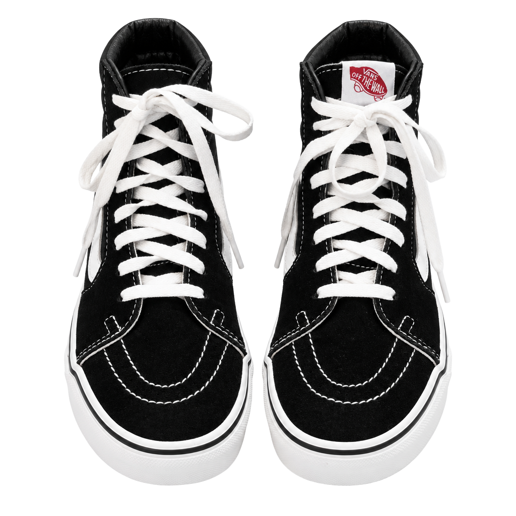 Vans Sk8-Hi Black White High Top Sneakers Men’s 8.5 Women’s 10 1