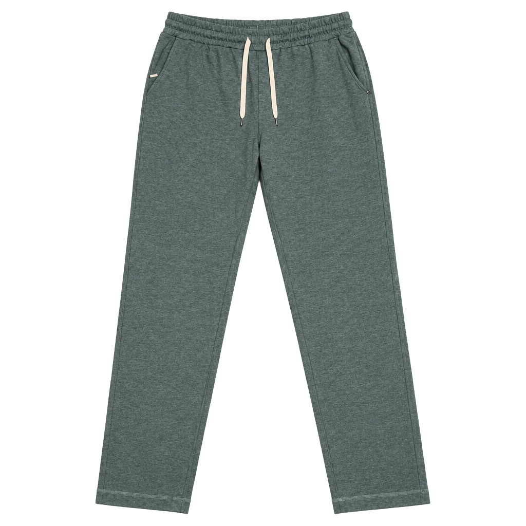 Vuori Ponto Performance Pant Heather Green Sweatpants 1