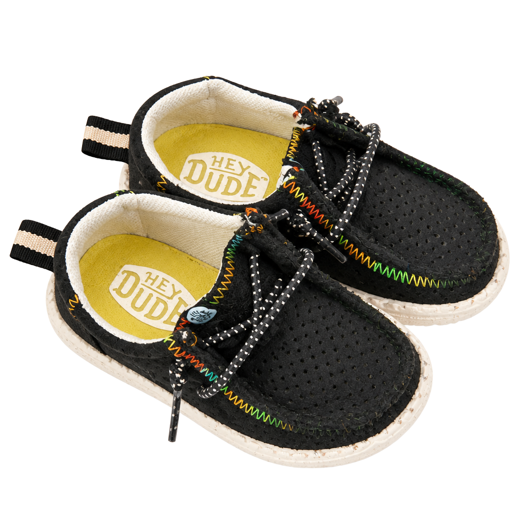 Hey Dude Toddler Shoes Black Slip On 1