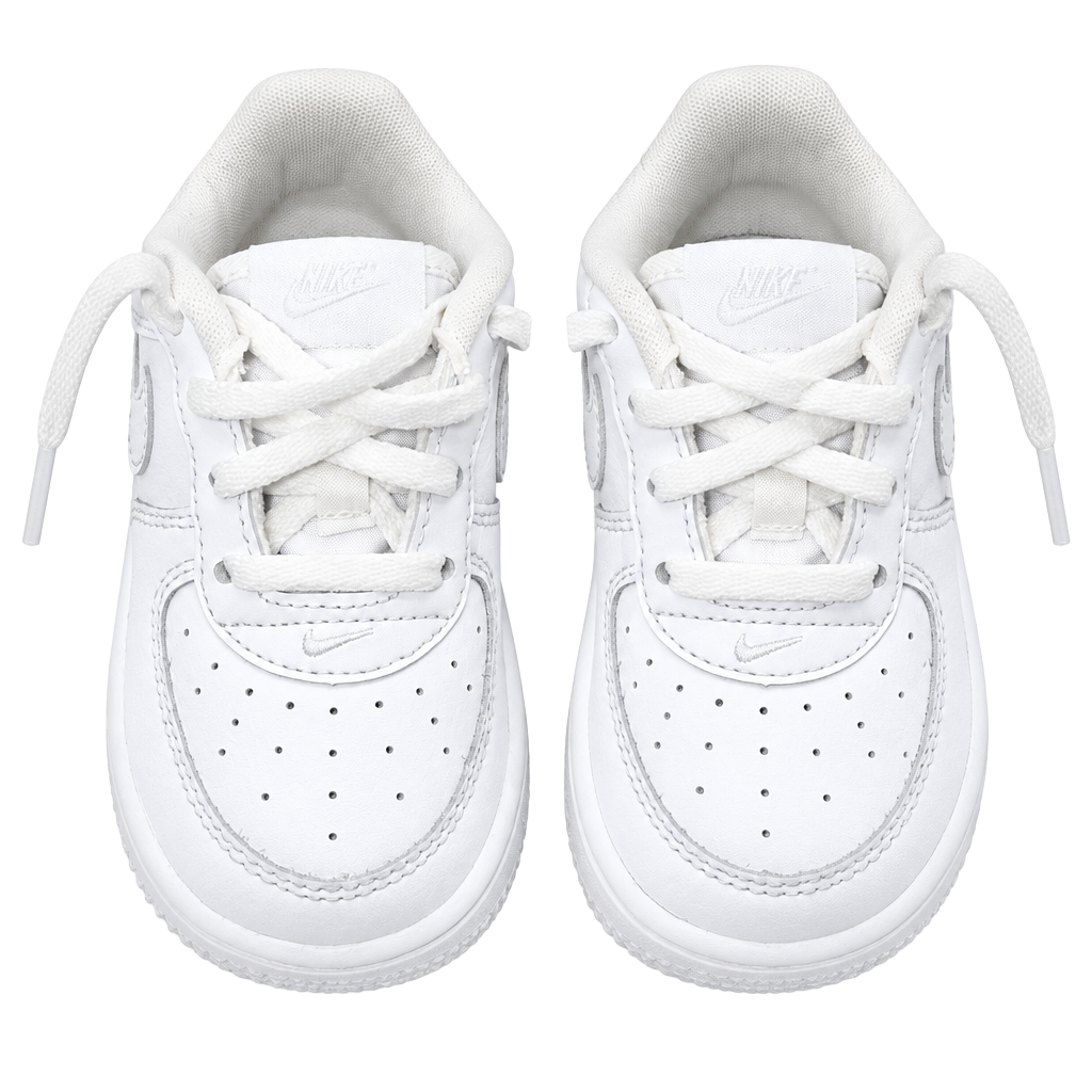 Nike Air Force 1 Toddler Size 7C White Low Top Shoes 1