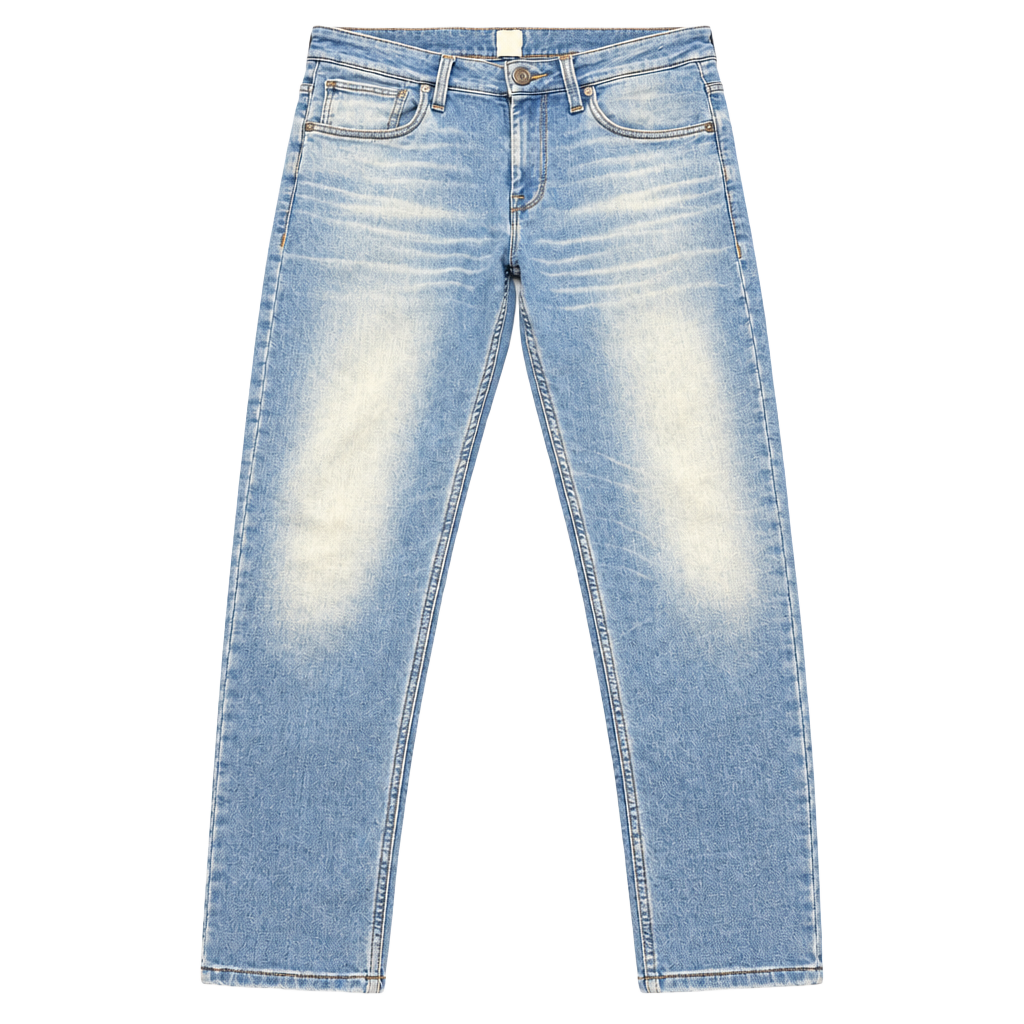 Voi Jeans Track Cropped Skinny Jeans 32x28 Light Wash 1