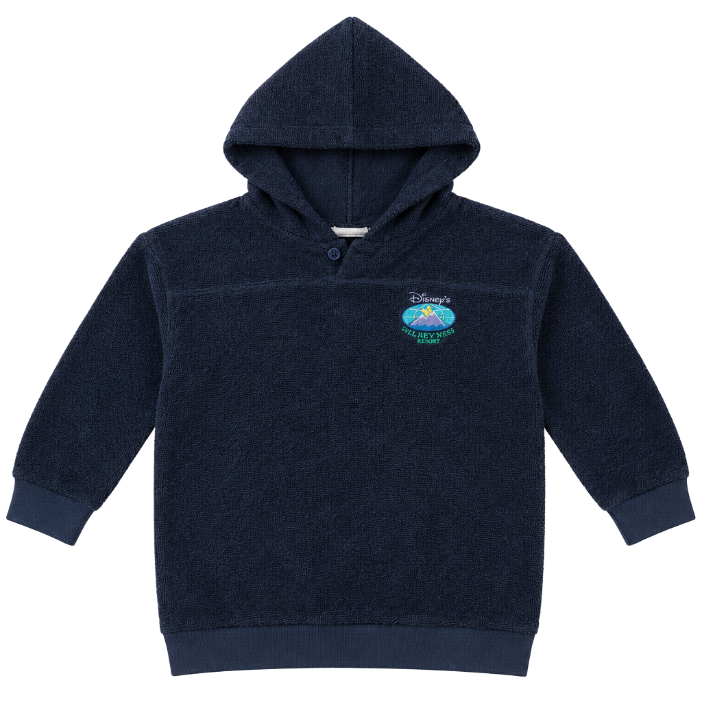 Disney Old Key West Resort Fleece Hoodie X-Large Navy 1